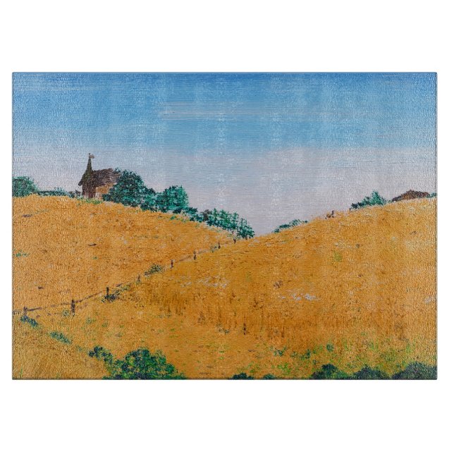 Tabla De Cortar Campos de verano (Anverso)