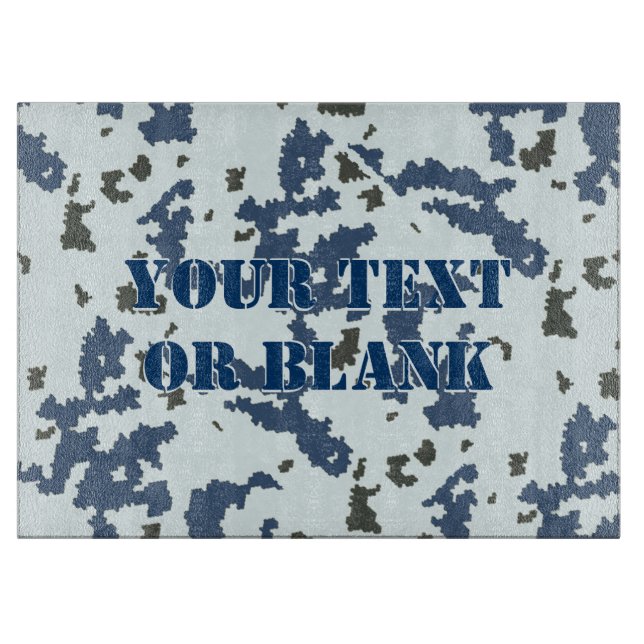 Tabla De Cortar Camuflaje de invierno (Anverso)