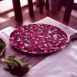 Tabla De Cortar Camuflaje rosa