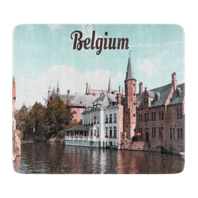 Tabla De Cortar Canal de Bruselas (Anverso)