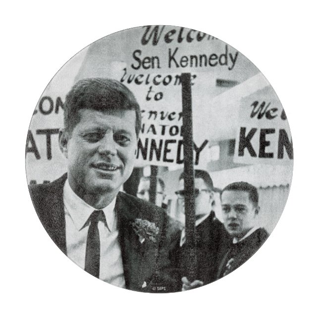 Tabla De Cortar Candidato Kennedy (Anverso)