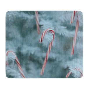 Tabla De Cortar Candy Cane en el árbol