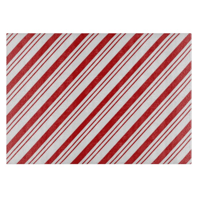 Tabla De Cortar Candy Cane Stripes (Anverso)