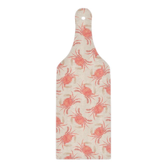 Tabla De Cortar Cangrejo - Peach Fuzz 2024 (Anverso)