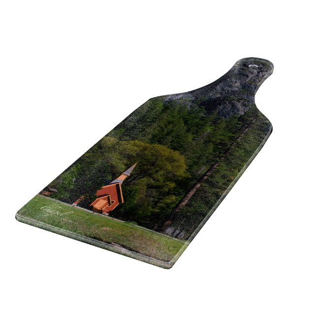 Tabla De Cortar Capilla de Yosemite (Borde)
