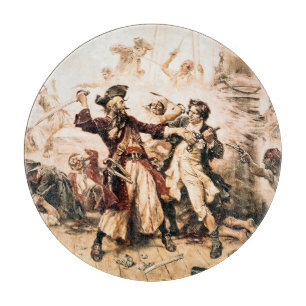 Tabla De Cortar Captura, barba negra pirata, venganza de la reina