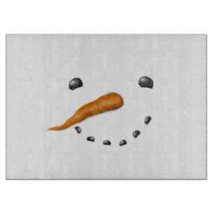 TABLA DE CORTAR CARA DE SNOWMAN
