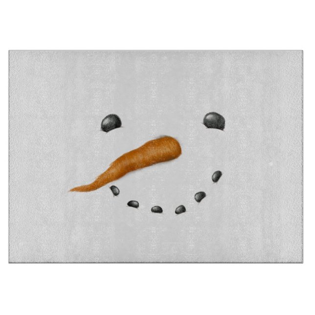 TABLA DE CORTAR CARA DE SNOWMAN (Anverso)