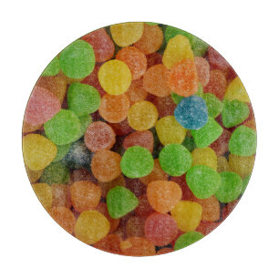 Tabla De Cortar Caramelo de Gominolas Coloridas