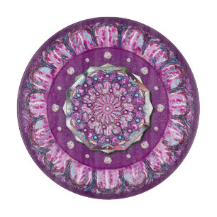 Tabla De Cortar Cardinal Red Rosace