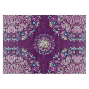 Tabla De Cortar Cardinal Red Rosace