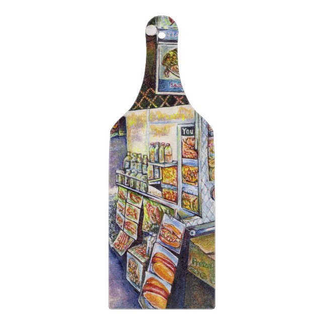 Tabla De Cortar Carga de trabajo artística extraordinaria (Anverso)