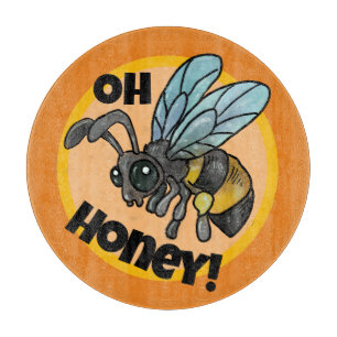 Tabla De Cortar ¡Cariño! Cute Bee