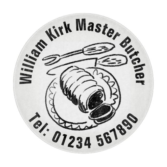 Tabla De Cortar Carnicero Mayor (Anverso)