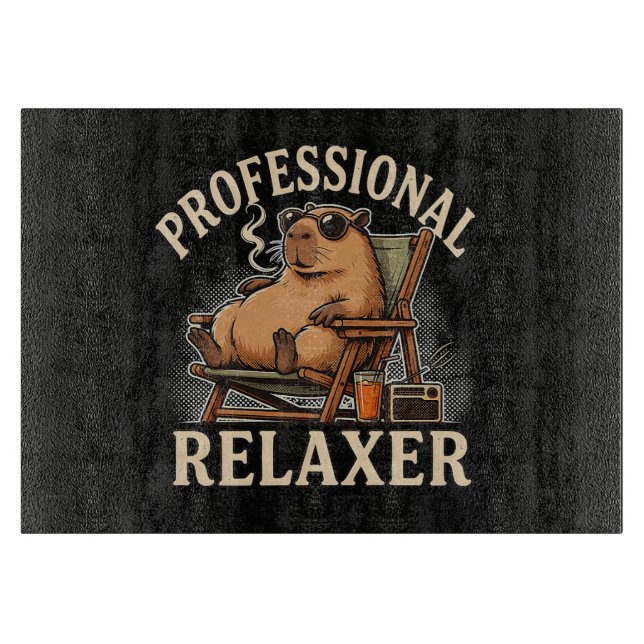 Tabla De Cortar Carpio Divertido Relajante Profesional (Anverso)