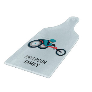 Tabla De Cortar Carreras en silla de ruedas