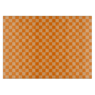 Tabla De Cortar Cartel de control combinado naranja de Shirley Tay