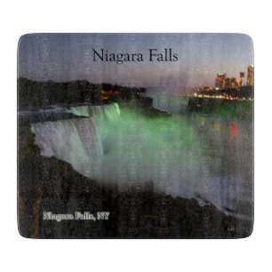Tabla De Cortar Cartel de corte de las Cataratas del Niágara