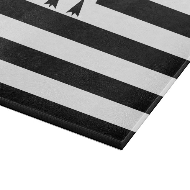 Tabla De Cortar Cartón de bandera de Bretaña (Borde)