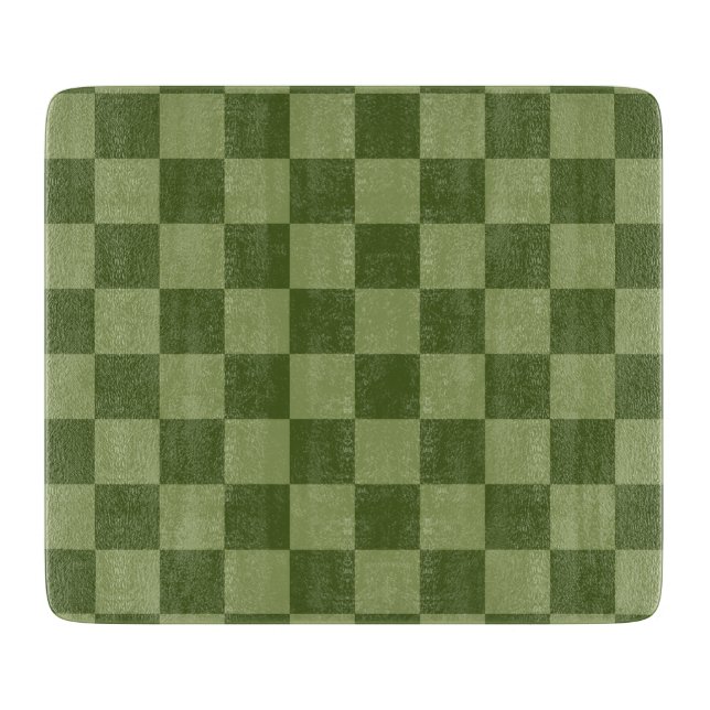 Tabla De Cortar Cartón verde Moss (Anverso)