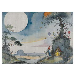 Tabla De Cortar Cartoon wizard dreamscape