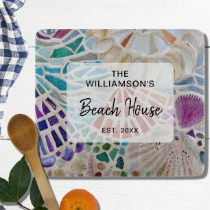 Tabla De Cortar Casa de Playa Personalizada