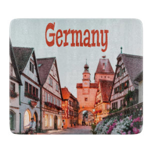 Tabla De Cortar Casas de fila de Alemania