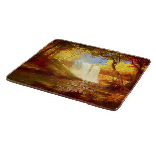 Tabla De Cortar Cascada de otoño