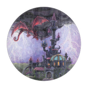 Tabla De Cortar Castillo de Dragon