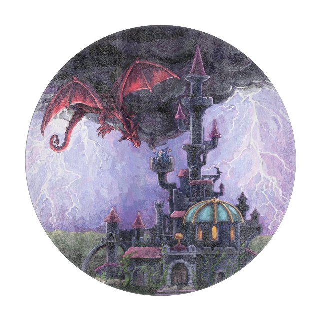 Tabla De Cortar Castillo del Dragón (Anverso)