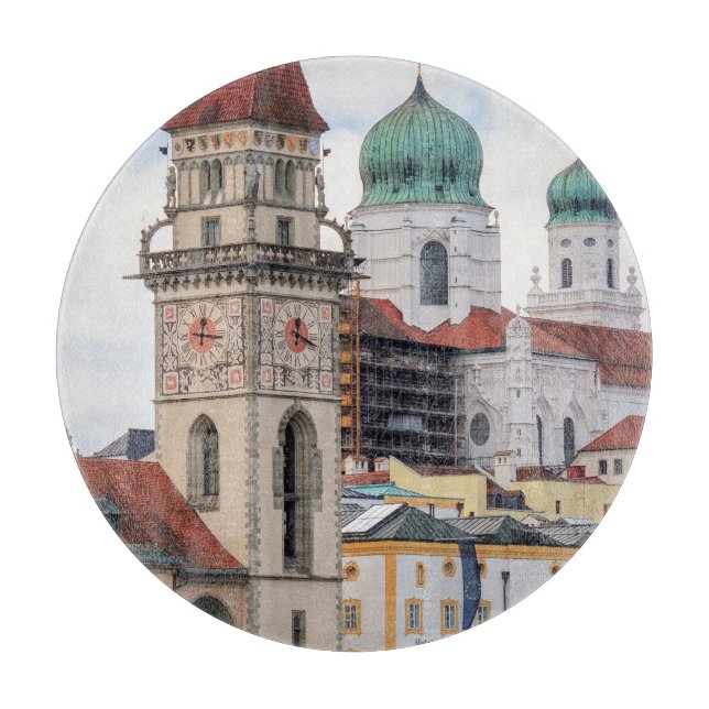 Tabla De Cortar Catedral de San Esteban (Anverso)