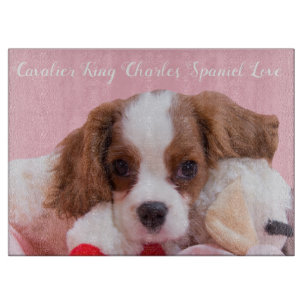 Tabla De Cortar Cavalier King Charles Spaniel Puppy Cutting Board