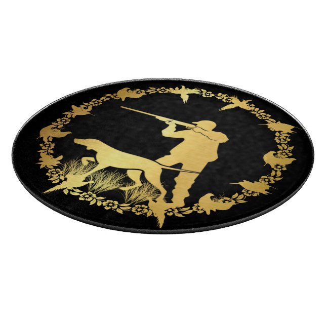 Tabla De Cortar Cazador de oro (Borde)
