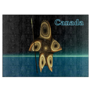 Tabla De Cortar Cazador inuit fractal