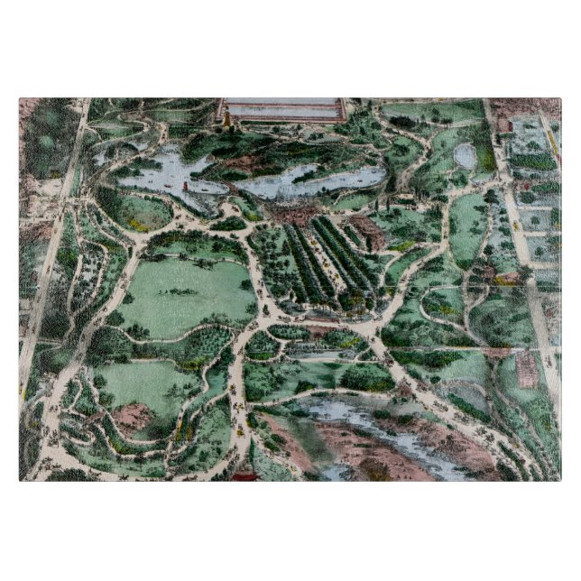 TABLA DE CORTAR CENTRAL PARK, 1860 (Anverso)