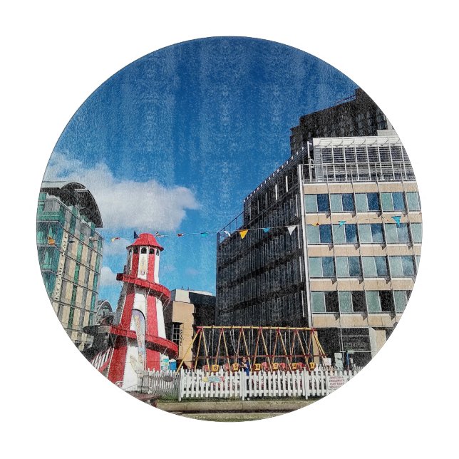 Tabla De Cortar Centro de Sheffield (Anverso)