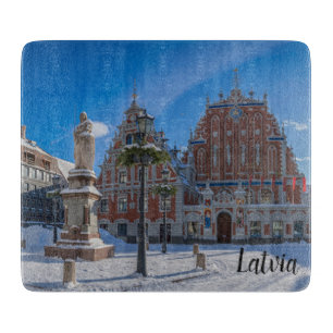 Tabla De Cortar Centro histórico de Riga, Letonia