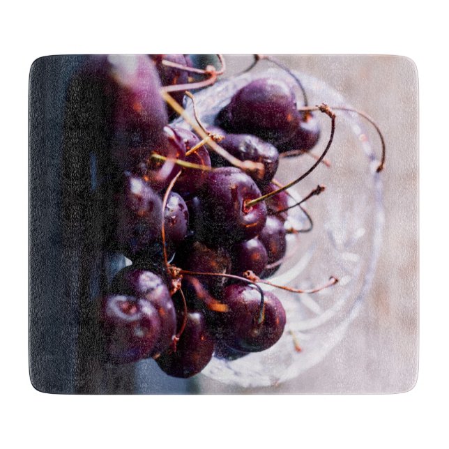 Tabla De Cortar cerezas (Anverso)