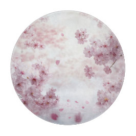 Tabla De Cortar Cerezo cayendo