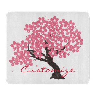 Tabla De Cortar Cerezo japonés florece Thunder_Cove