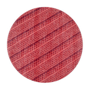 Tabla De Cortar Cerrar la textura de crochet de rayas.