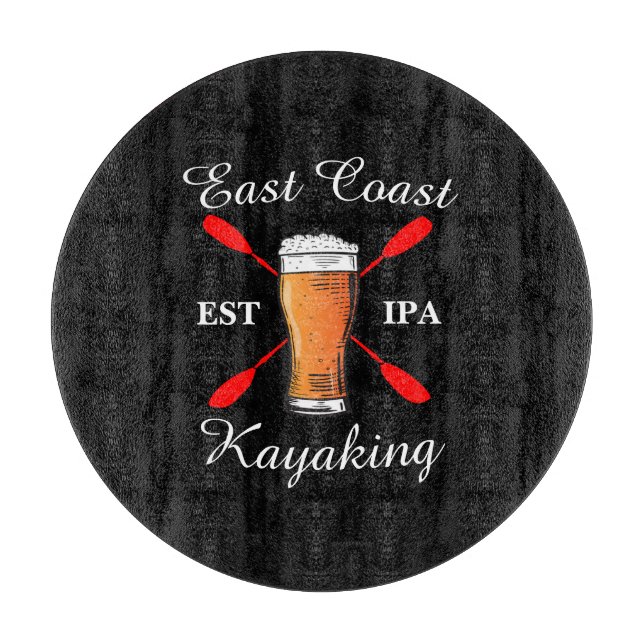 Tabla De Cortar Cerveza de la IPA en Kayak East Coast (Anverso)