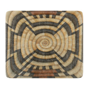 Tabla De Cortar Cesta de la bobina del Hopi