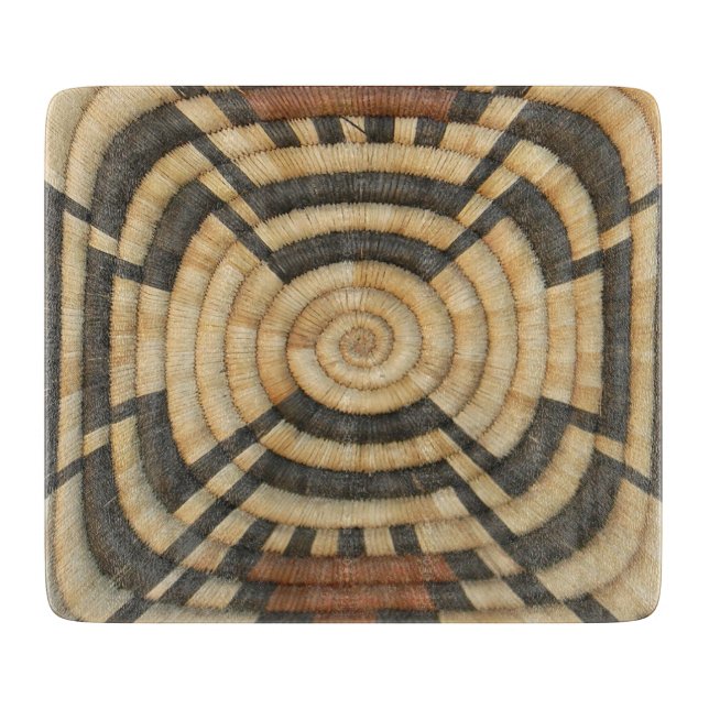 Tabla De Cortar Cesta de la bobina del Hopi (Anverso)