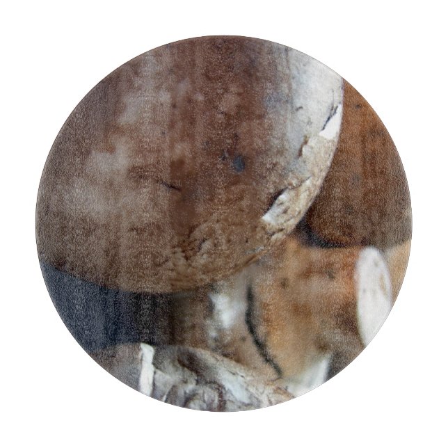 Tabla De Cortar Champiñones Crimini (Anverso)