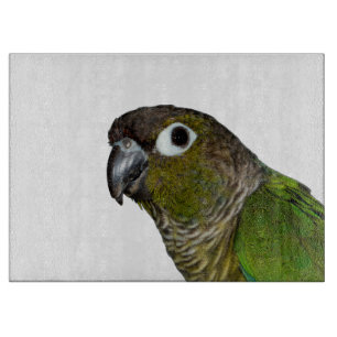 Tabla De Cortar Cheeked verde Conure