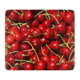 Tabla De Cortar Cherry Cherries Red
