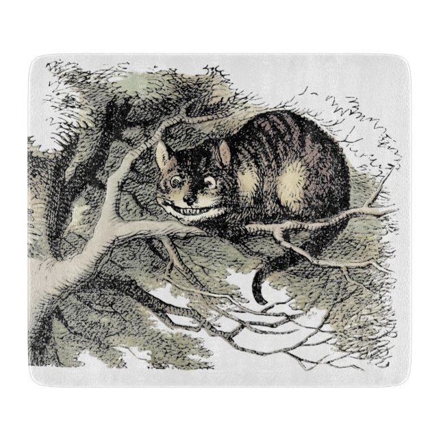 Tabla De Cortar Cheshire Cat Alice Wonderland Classic (Anverso)