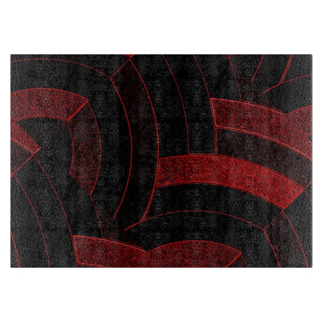 Tabla De Cortar chevron elegante y moderno (Anverso)