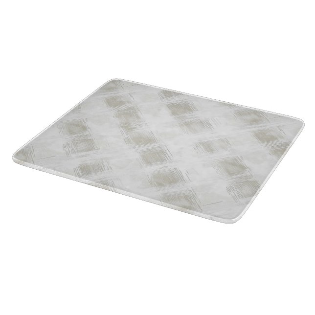 Tabla De Cortar Chic Crema Rayas Blancas Despedida de Soltera (Borde)